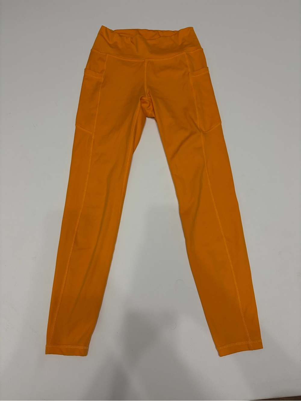 Gilly Hicks Bright Orange women’s  Leggings with Side Pockets size medium